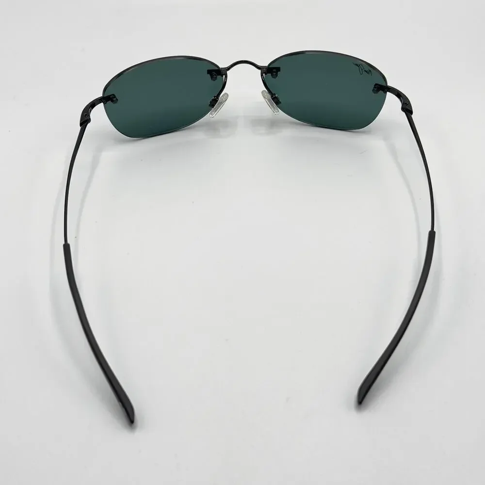 Maui Jim Sunglasses AKI AKI MJ333-02 Glossy Black Polarized Grey Lens 50.5mm NEW